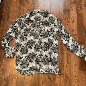 Kismet collared dress shirt size L